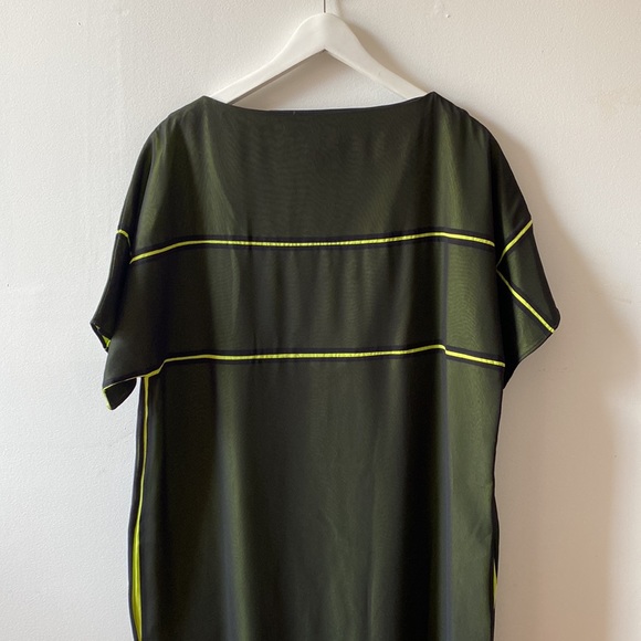 COS dress with sheer layer and neon piping - Picture 6 of 9